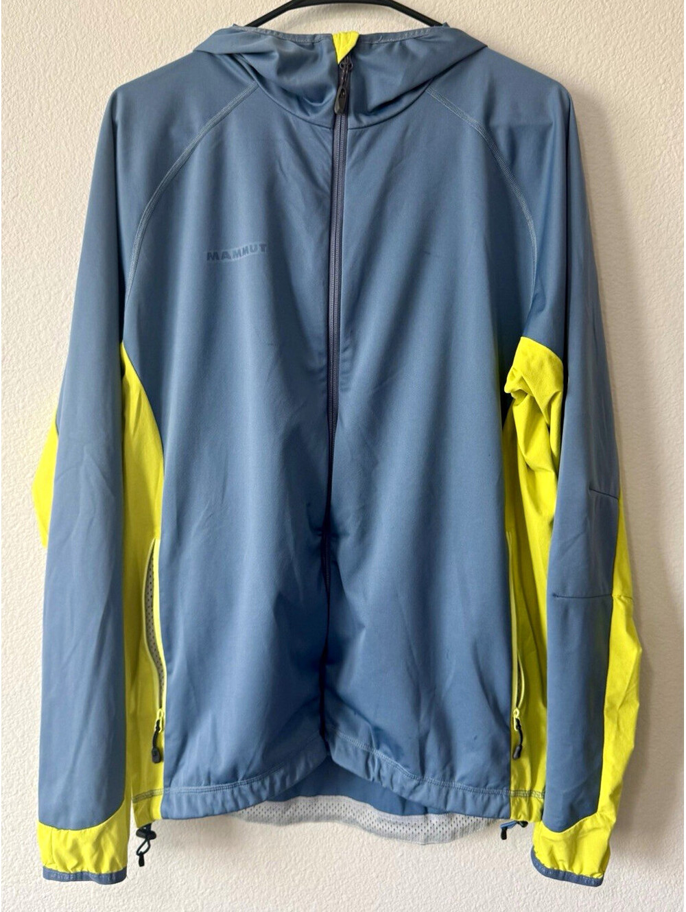 Mammut Birren 5 Men’s Hooded Full Zip Reflective Jacket | Polyester Hiking | L